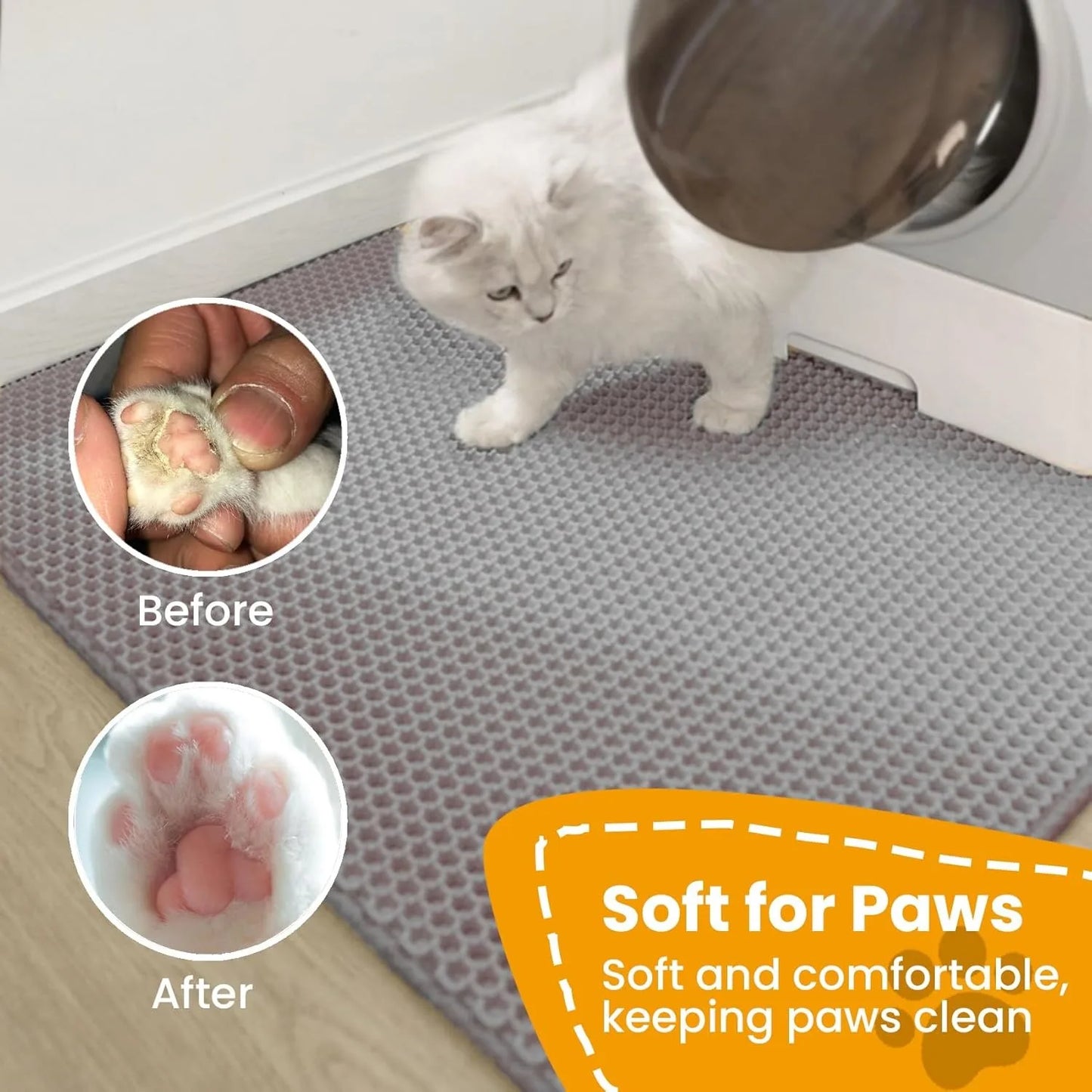 The CleanStep™ Premium Dual-Layer Litter Mat