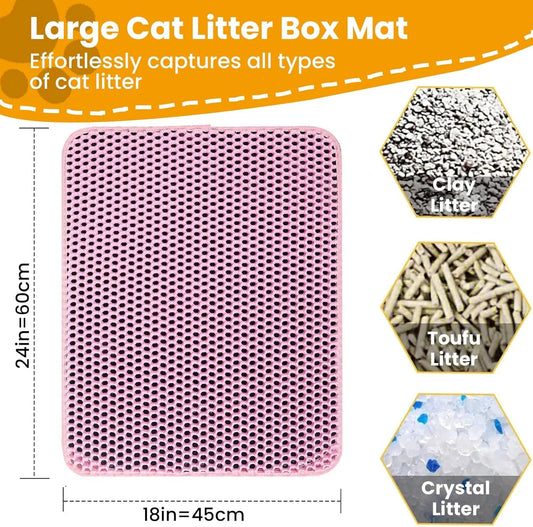 The CleanStep™ Premium Dual-Layer Litter Mat