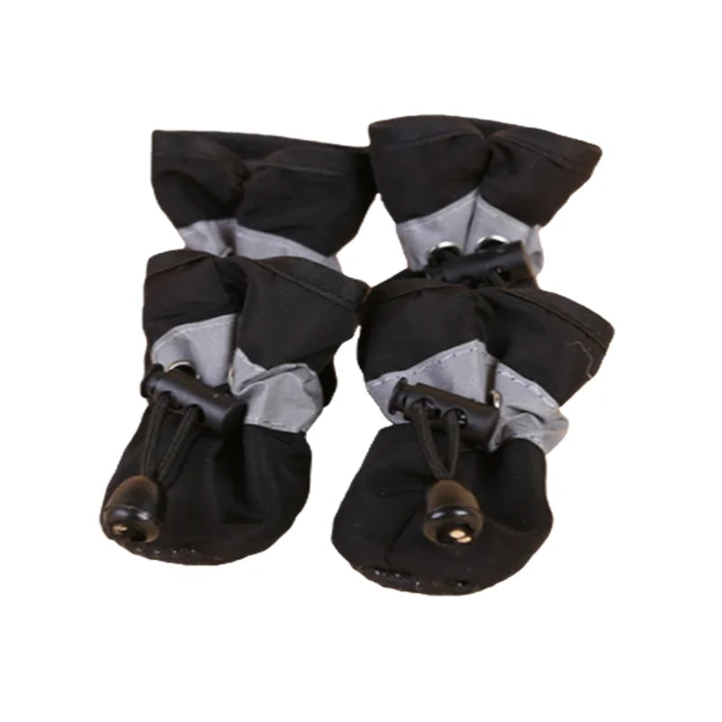 All-Weather Waterproof Dog Boots (4-Piece Set)