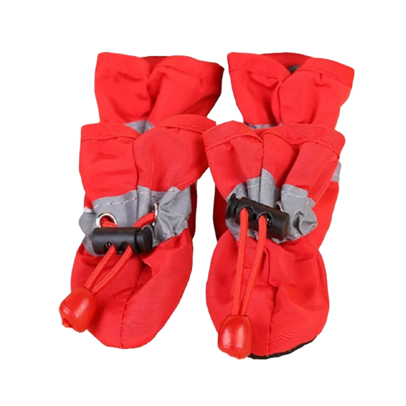 All-Weather Waterproof Dog Boots (4-Piece Set)