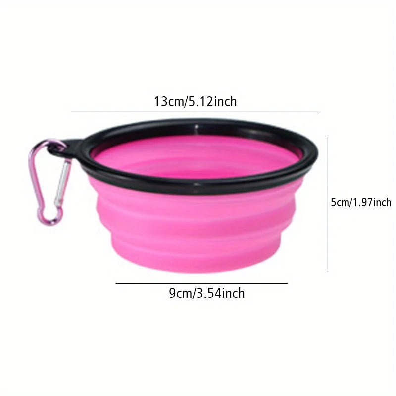 TrailReady Collapsible Dog Bowl – Portable Travel Food & Water Bowl